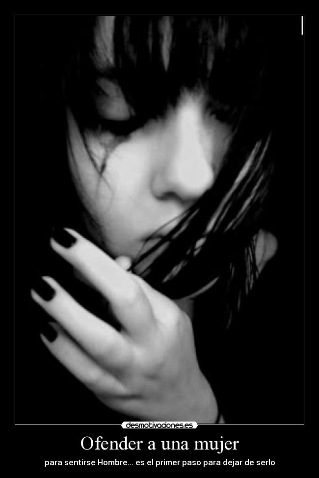 Ofender a una mujer -