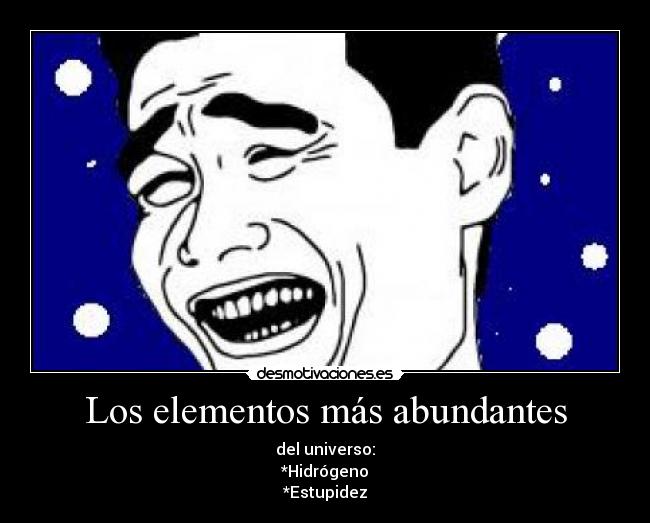 Los elementos más abundantes -