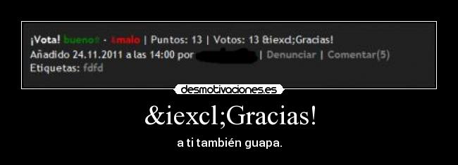 ¡Gracias! -