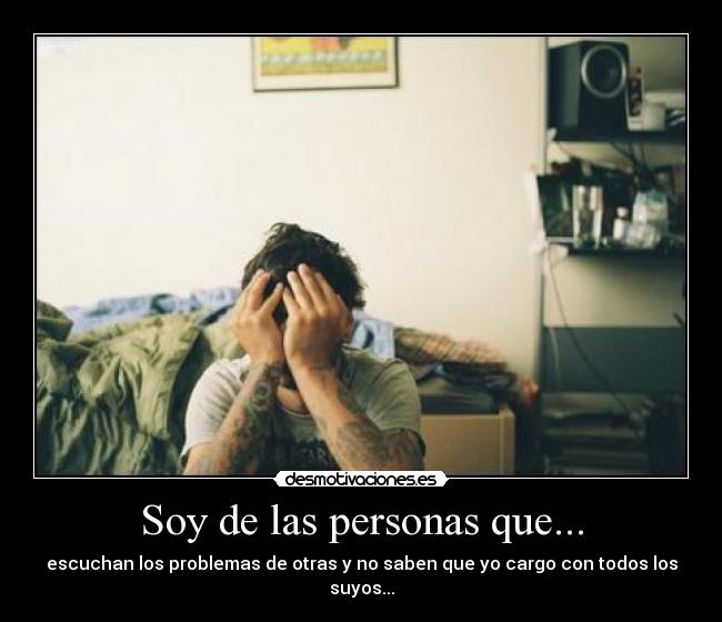 Soy de las personas que... -