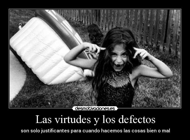 Las virtudes y los defectos - 