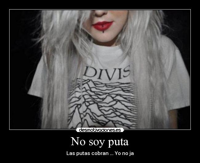 No soy puta -