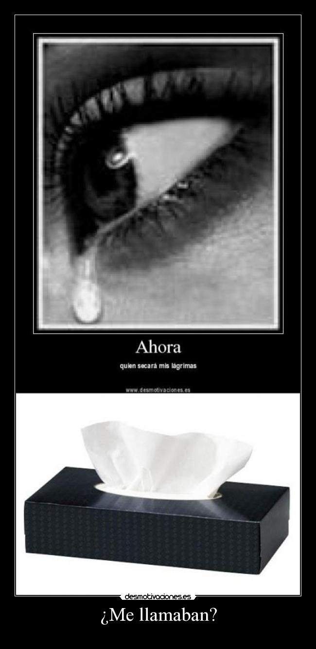 ¿Me llamaban? - 