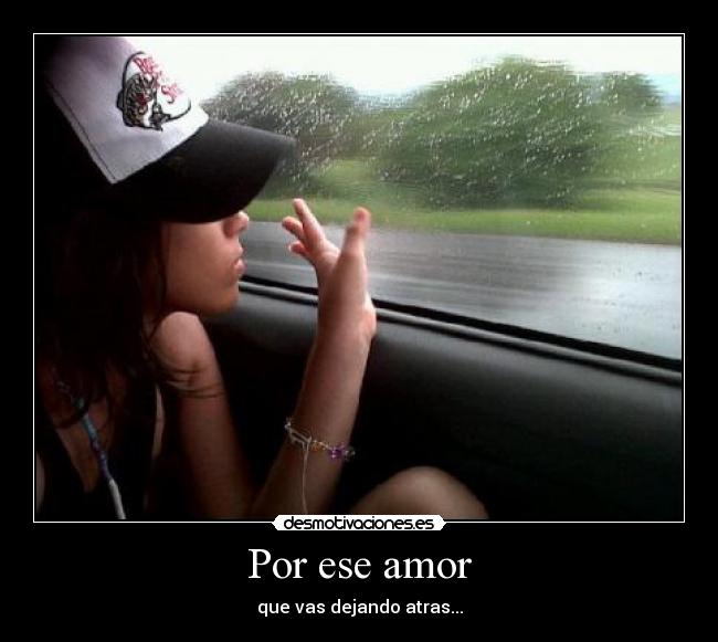 Por ese amor -