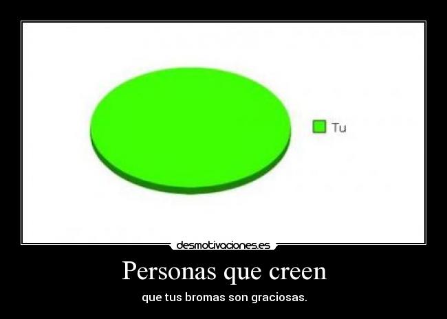 Personas que creen - 