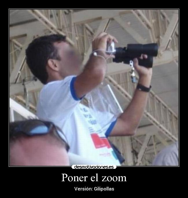 Poner el zoom -