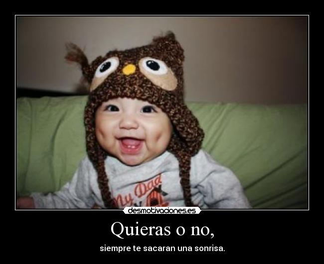 carteles bebe sonriente resubida desmotivaciones