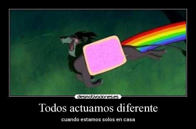 Todos actuamos diferente - 