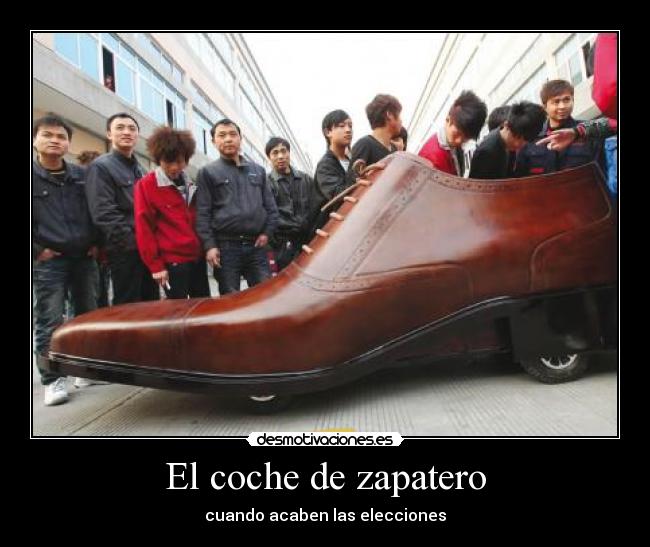 El coche de zapatero - cuando acaben las elecciones