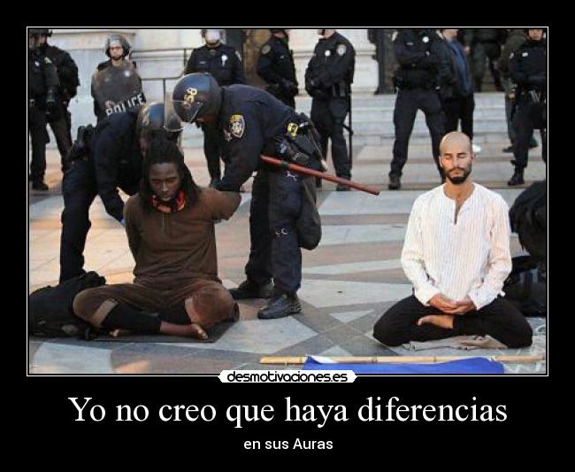 Yo no creo que haya diferencias - en sus Auras