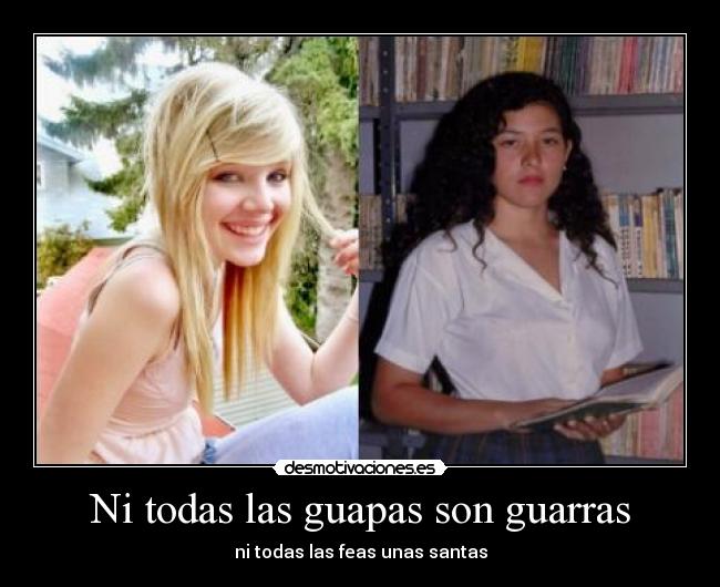 carteles todas guarras todas santas desmotivaciones