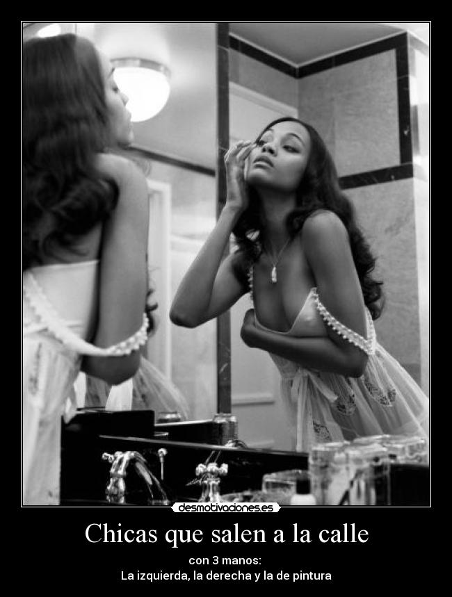 Chicas que salen a la calle - 