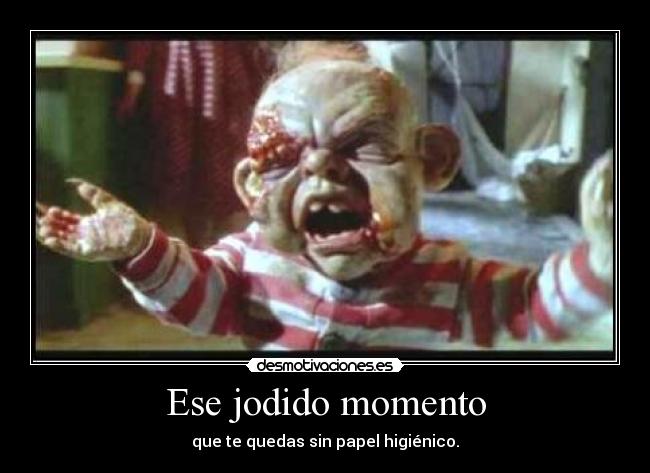 carteles papel higienico desmotivaciones