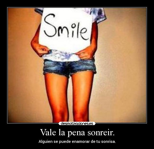 carteles enamorar sonrisaa desmotivaciones