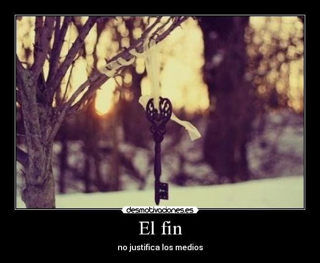 El fin -