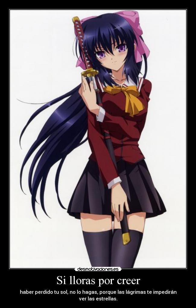 Si lloras por creer - 