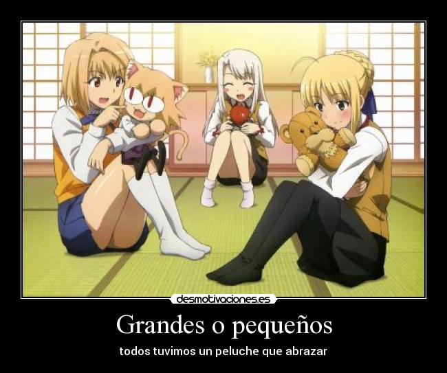 Grandes o pequeños -