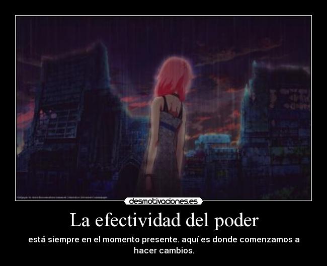 La efectividad del poder - 