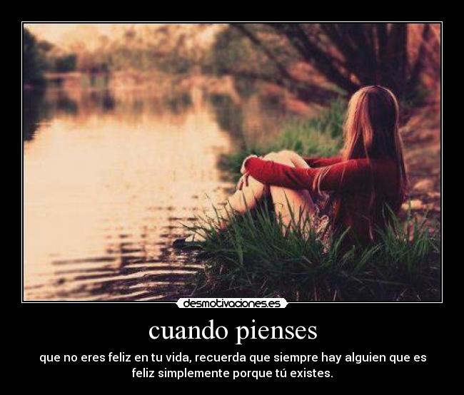 cuando pienses -