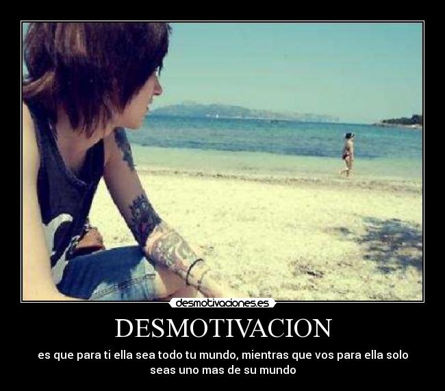 DESMOTIVACION -
