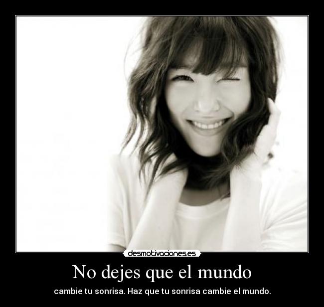 No dejes que el mundo - 