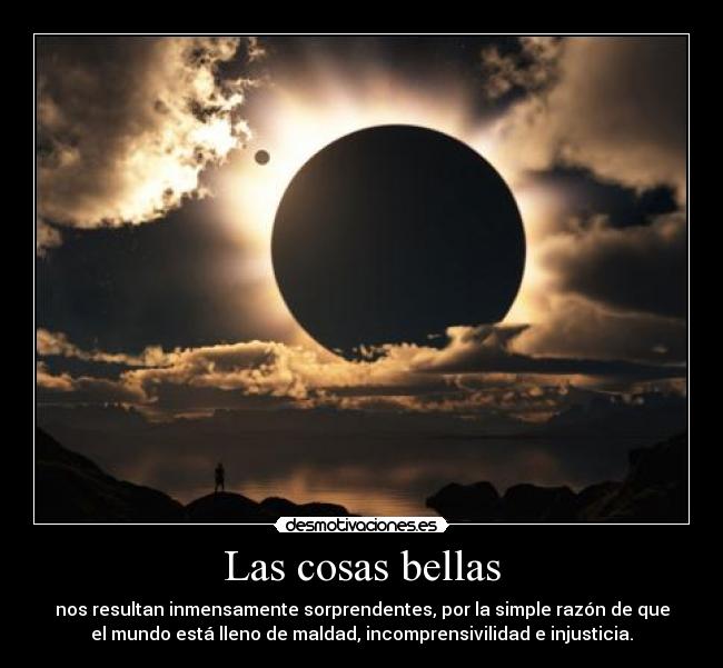 Las cosas bellas - 