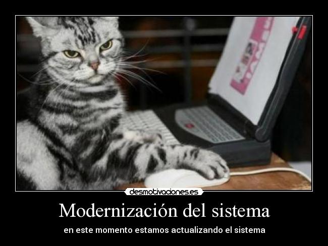 Modernización del sistema -