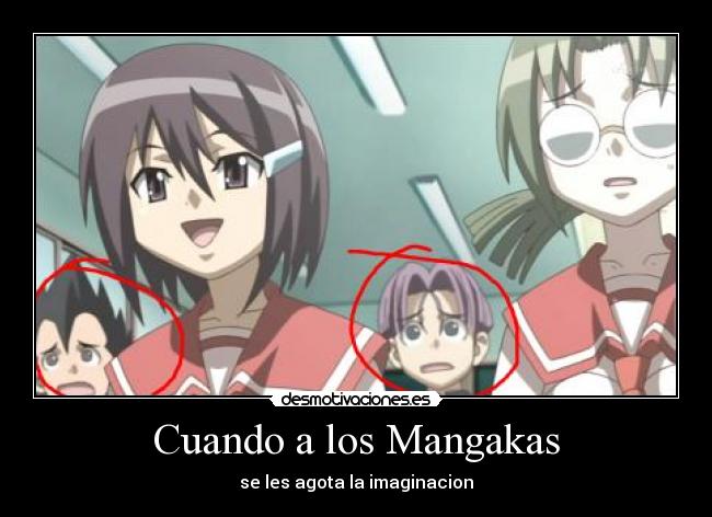Cuando a los Mangakas - se les agota la imaginacion