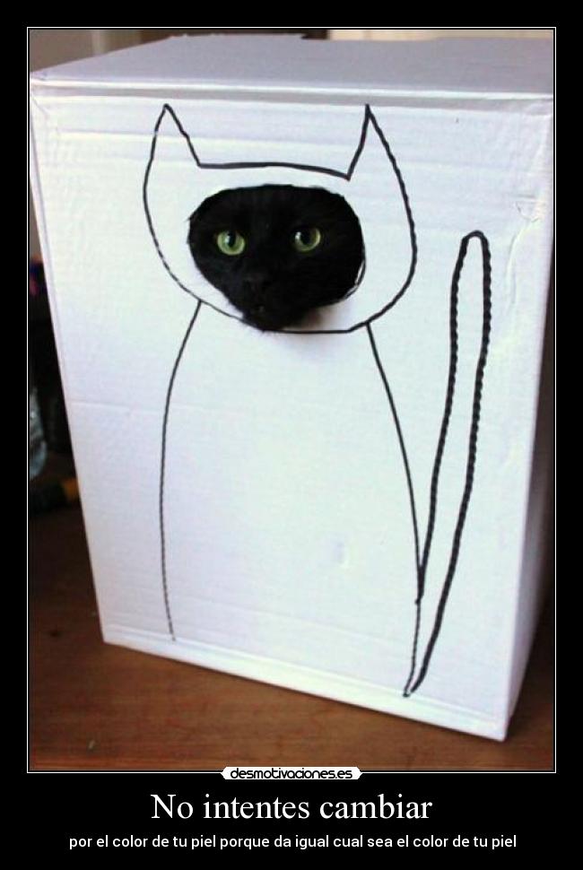 No intentes cambiar -