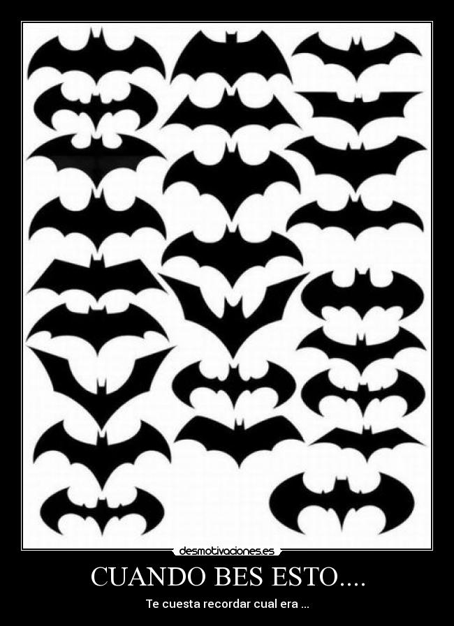 CUANDO BES ESTO.... - Te cuesta recordar cual era ...