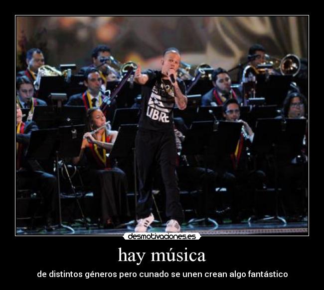 hay música -