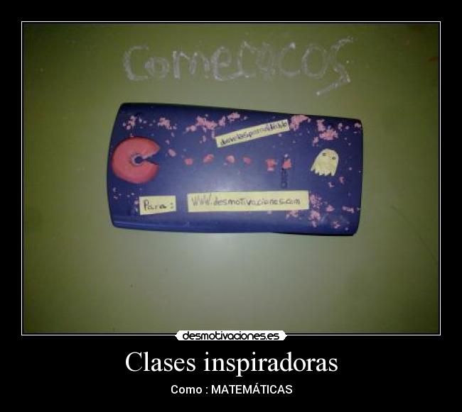 carteles clases desmotivaciones