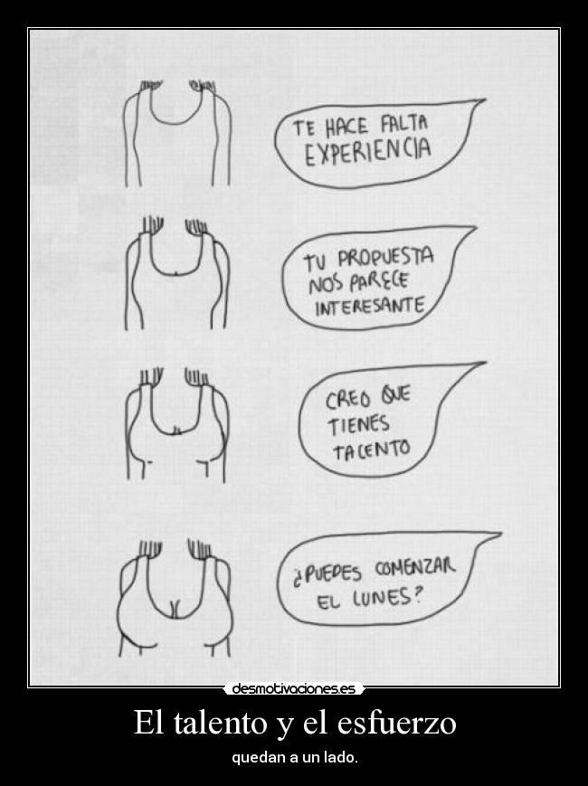 El talento y el esfuerzo - 