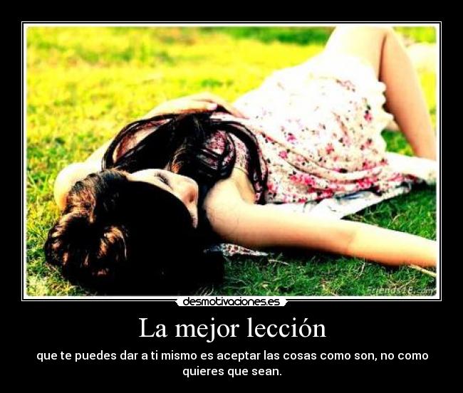 La mejor lección - 