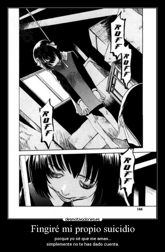 Fingiré mi propio suicidio - 