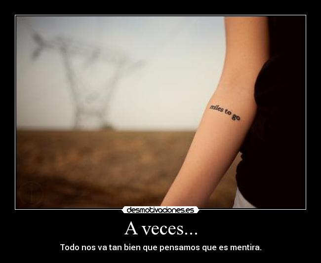 A veces... - 