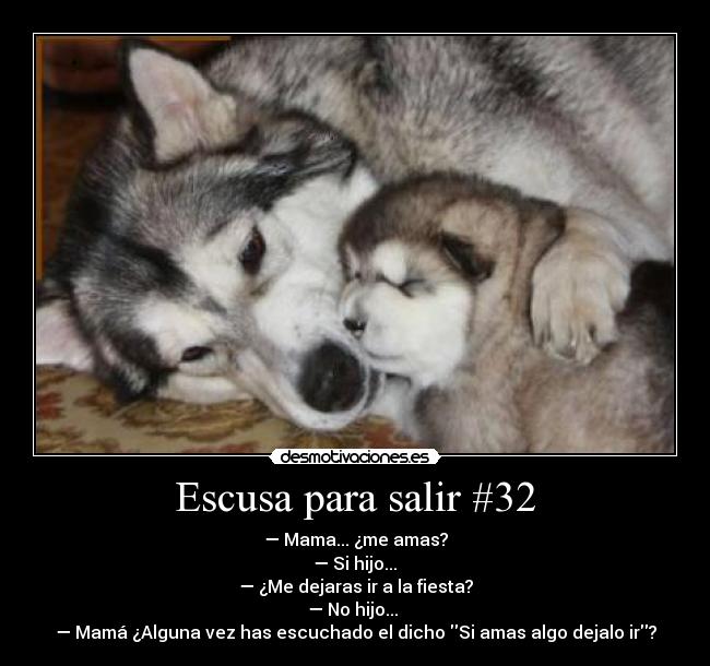 Escusa para salir #32 - 