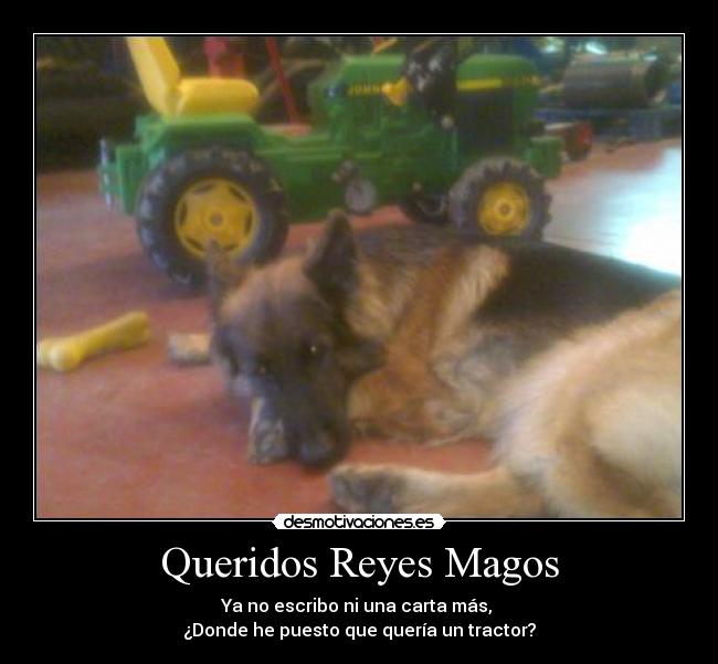Queridos Reyes Magos -