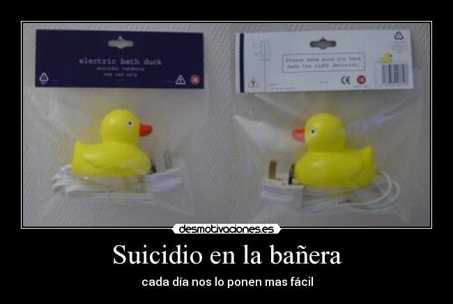 Suicidio en la bañera -