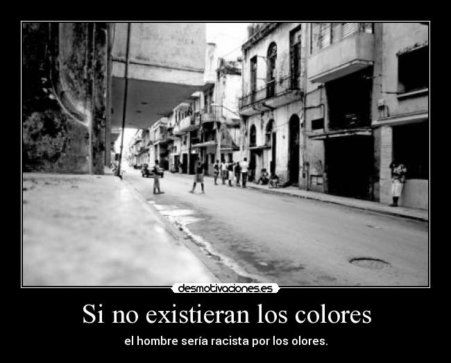 Si no existieran los colores -