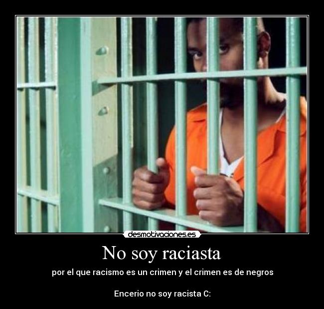 No soy raciasta - 