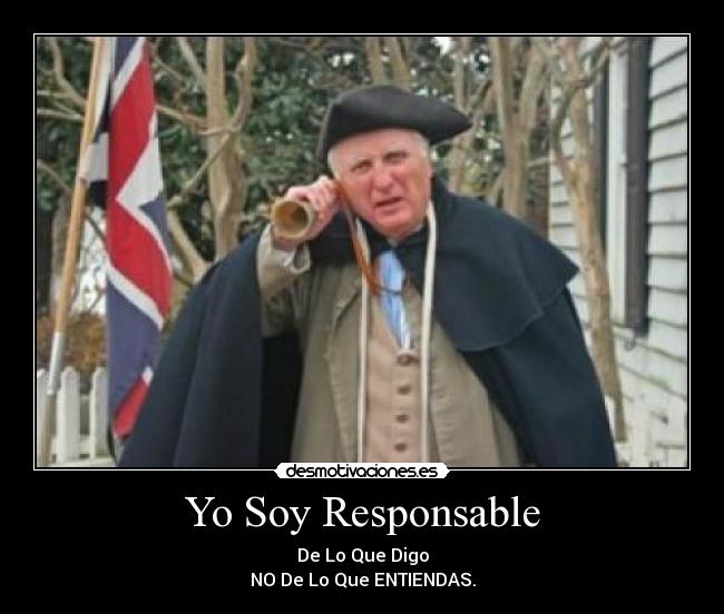 carteles responsable desmotivaciones