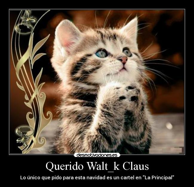 Querido Walt_k Claus -