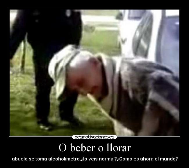 O beber o llorar - 