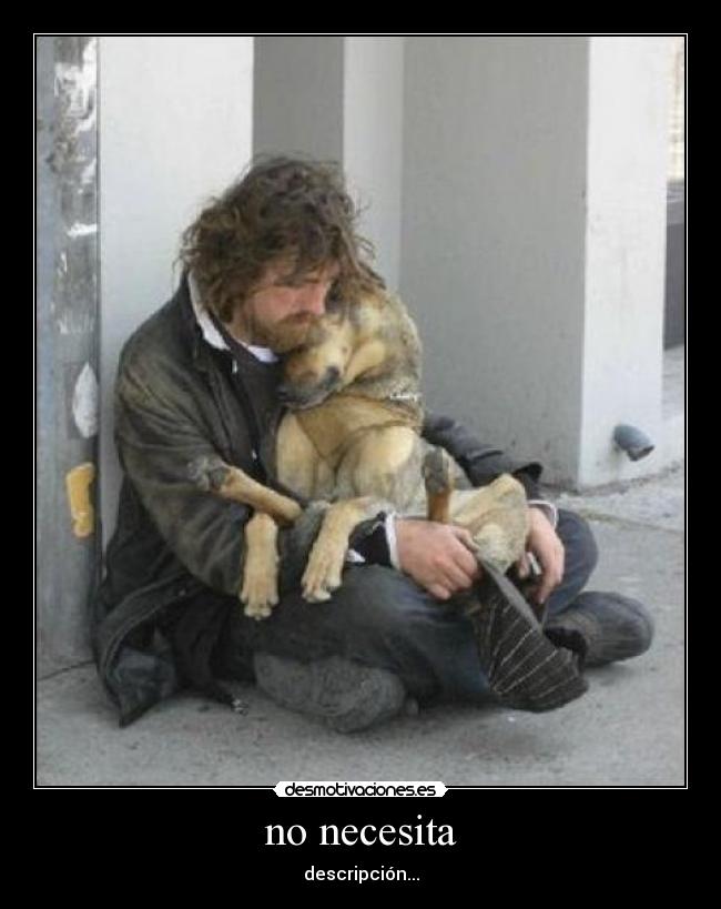 no necesita - 