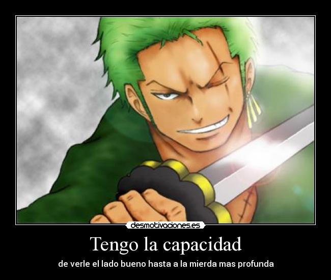 carteles eso bueno pero yogulado esta maldito eso malo zoro one piece desmotivaciones