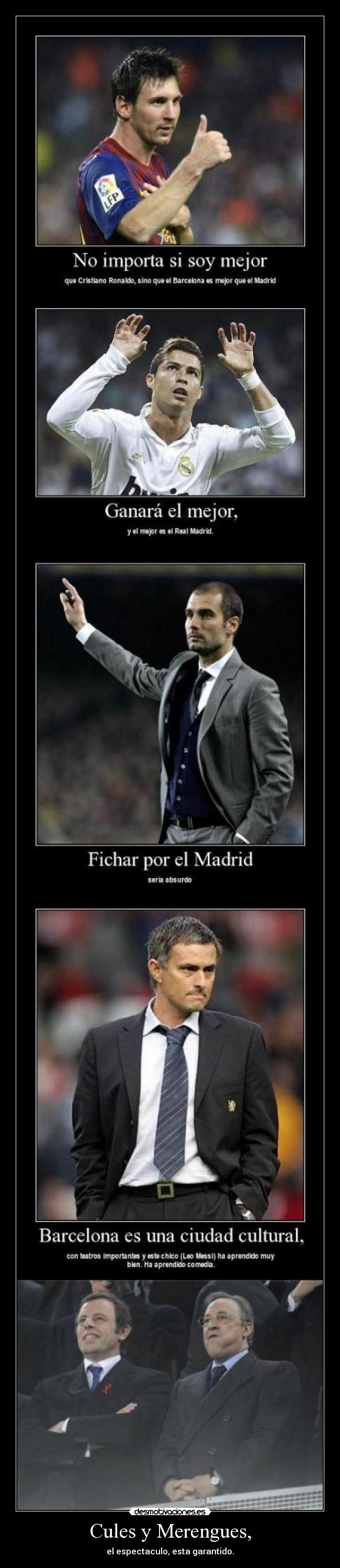 Cules y Merengues, -