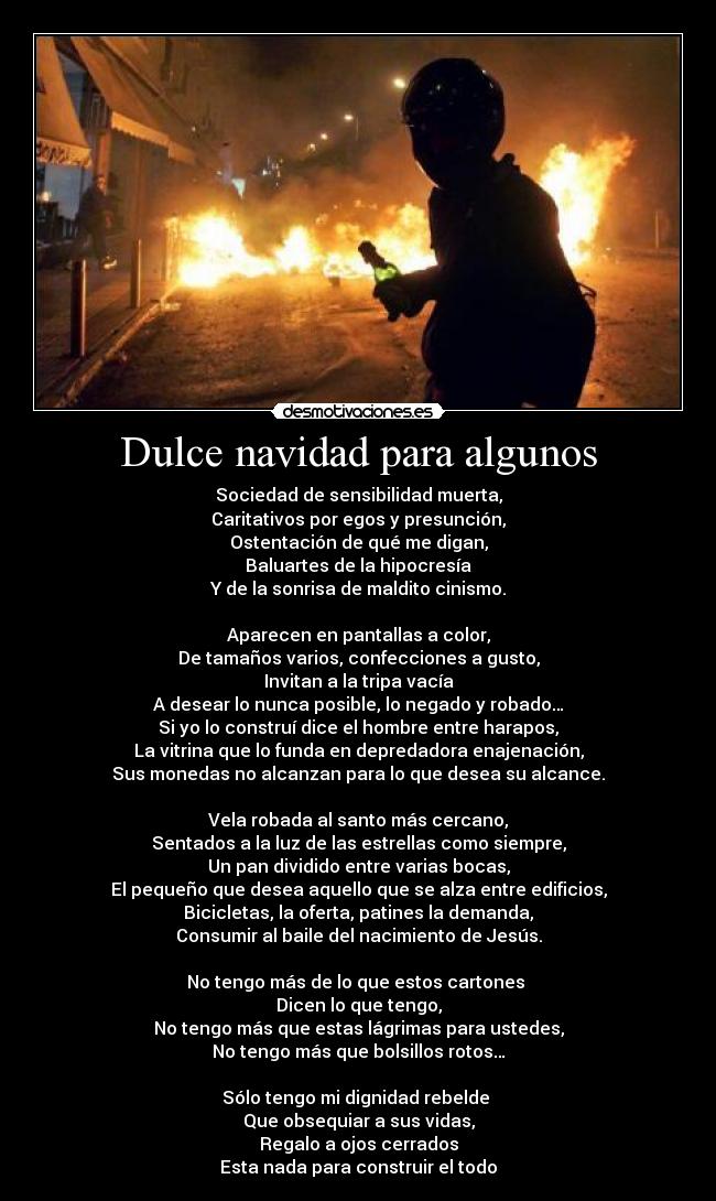 Dulce navidad para algunos -