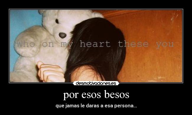 por esos besos - 