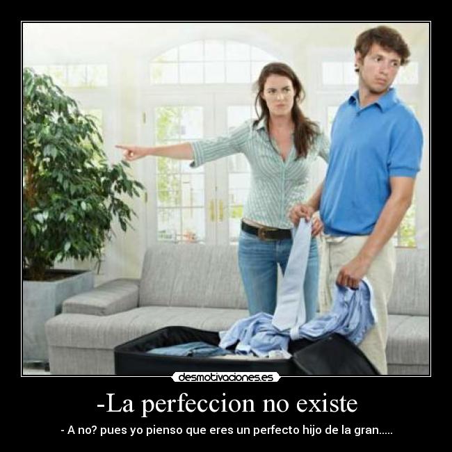 -La perfeccion no existe - 